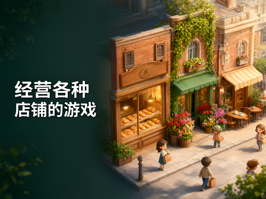 经营各种店铺的游戏