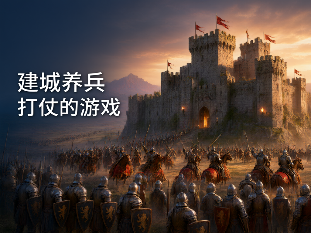 建城养兵打仗的游戏