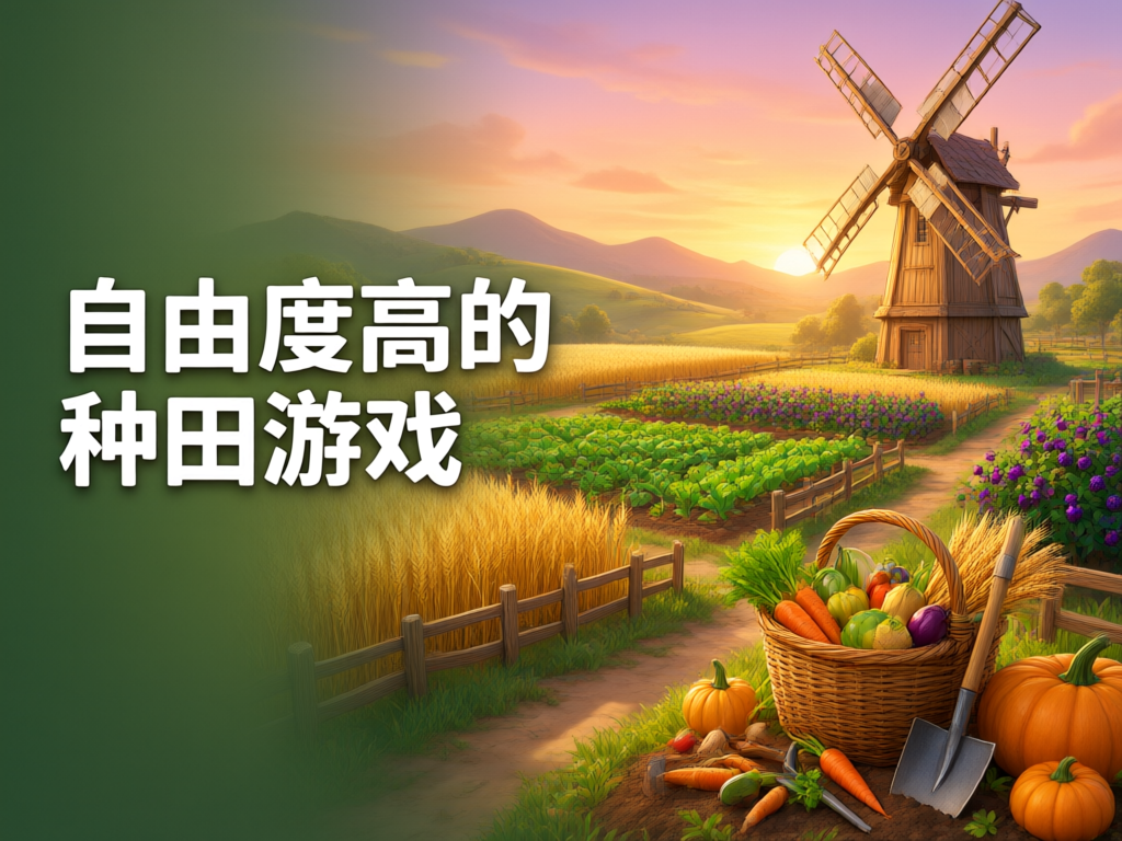 自由度高的种田游戏