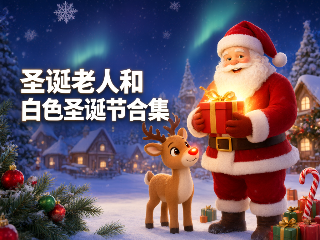 圣诞老人和白色圣诞节合集