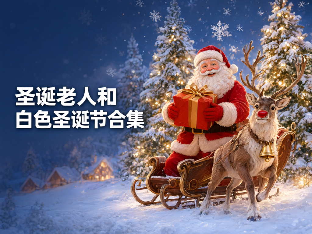 圣诞老人和白色圣诞节合集