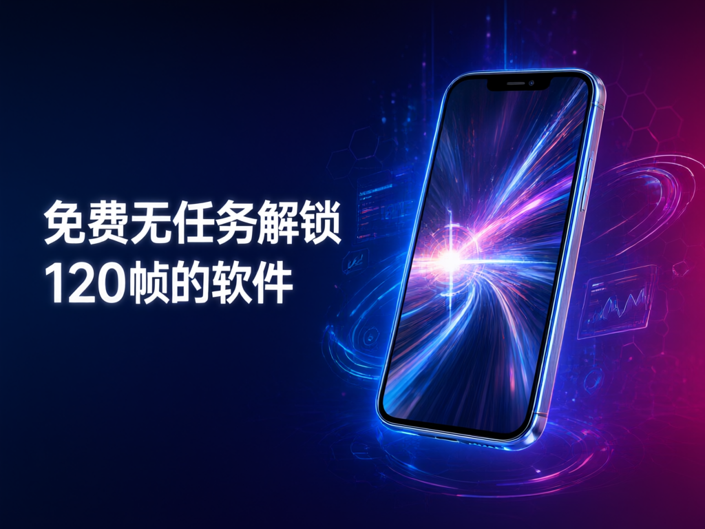 免费无任务解锁120帧的软件