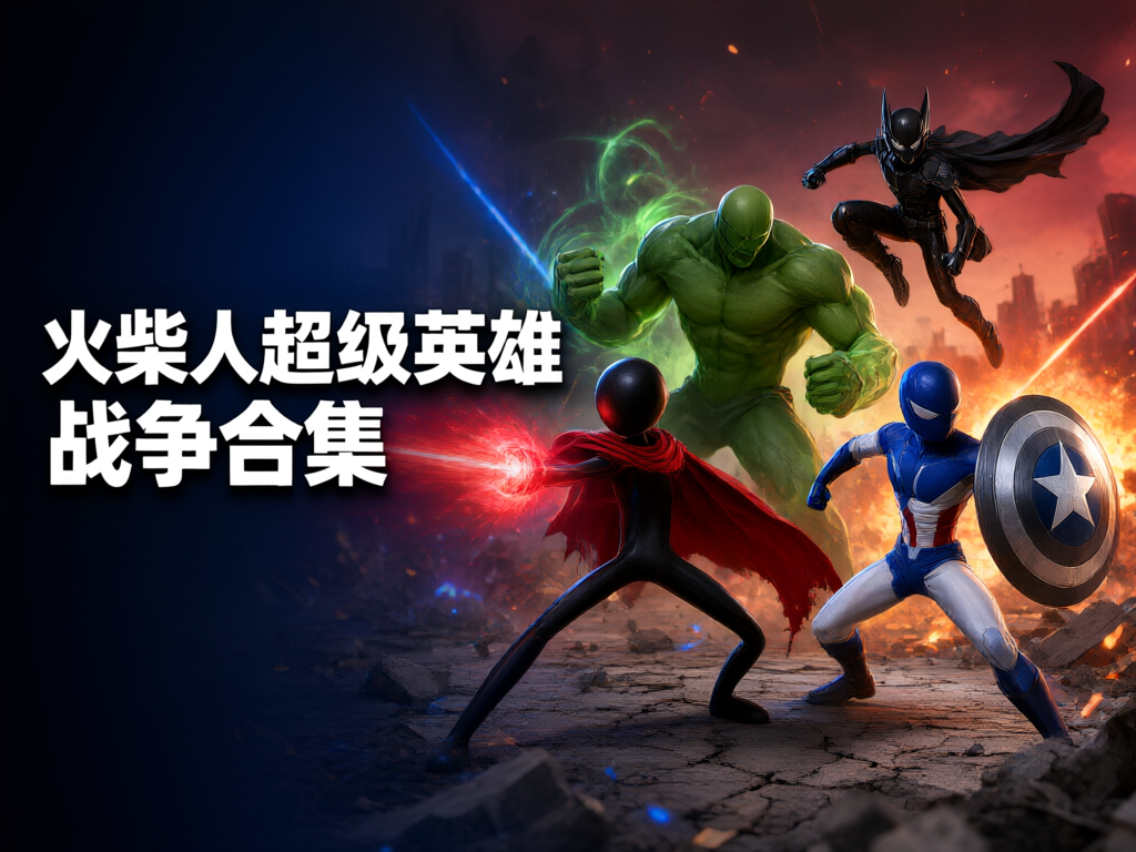 火柴人超级英雄战争合集