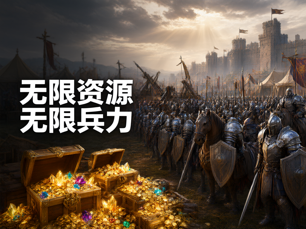 无限资源无限兵力的游戏