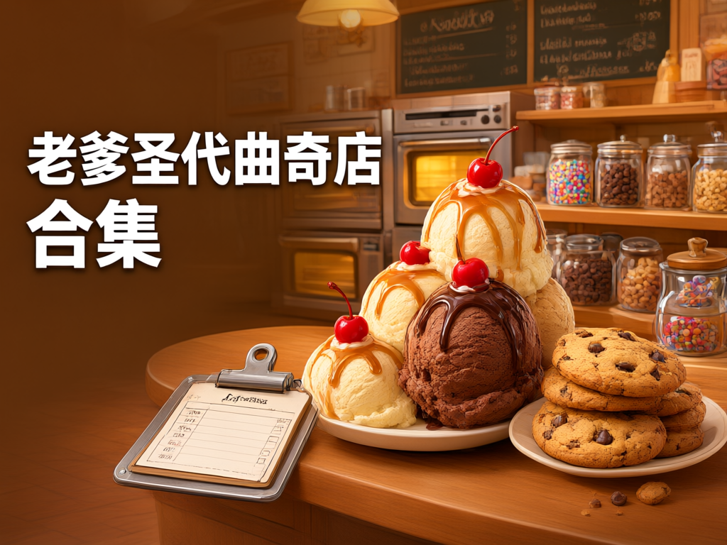 老爹圣代曲奇店合集
