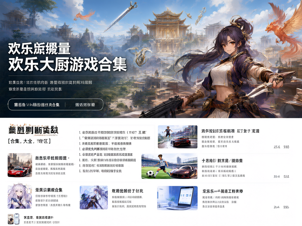 欢乐大厨游戏合集