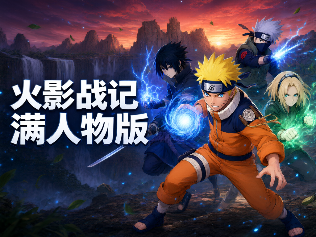 火影战记满人物版