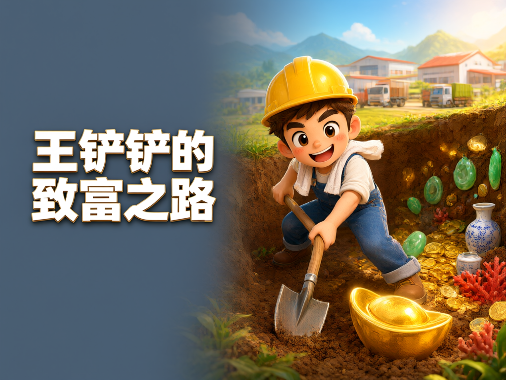 王铲铲的致富之路