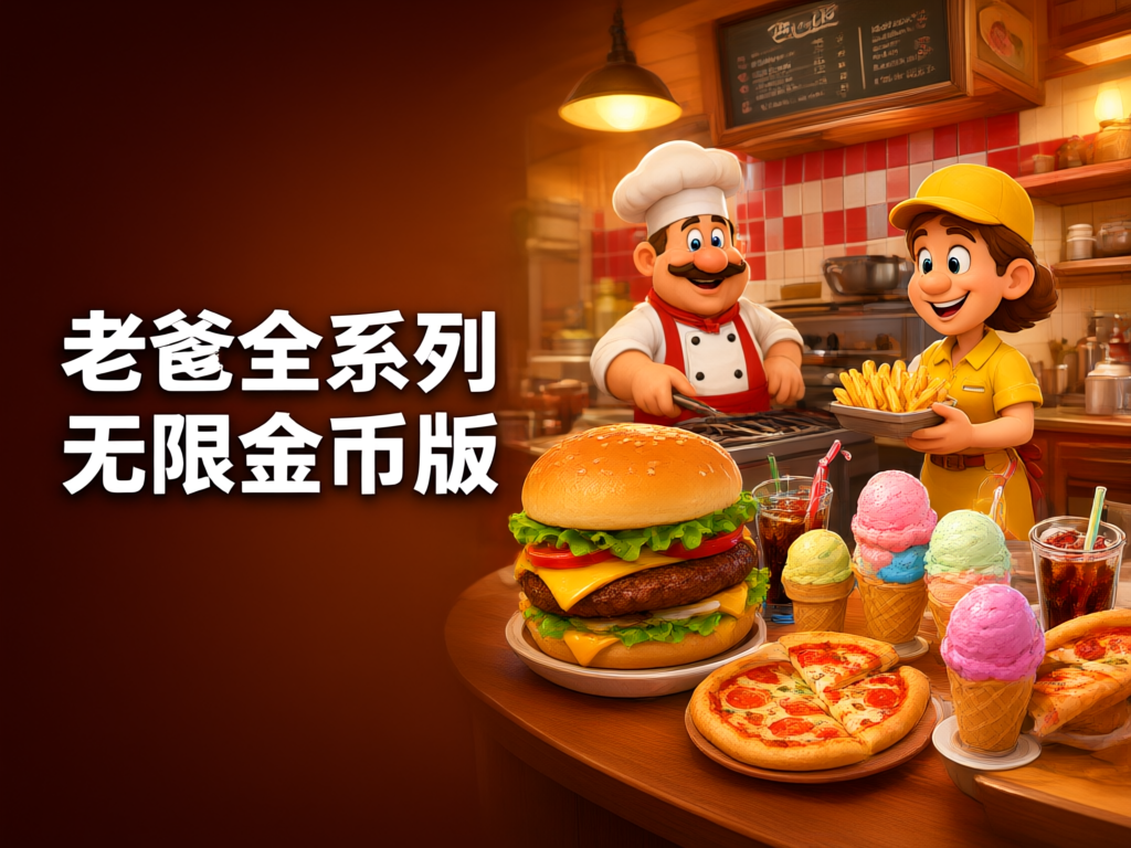 老爹全系列无限金币版
