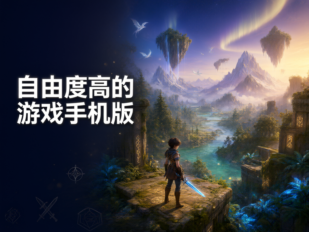自由度高的游戏手机版