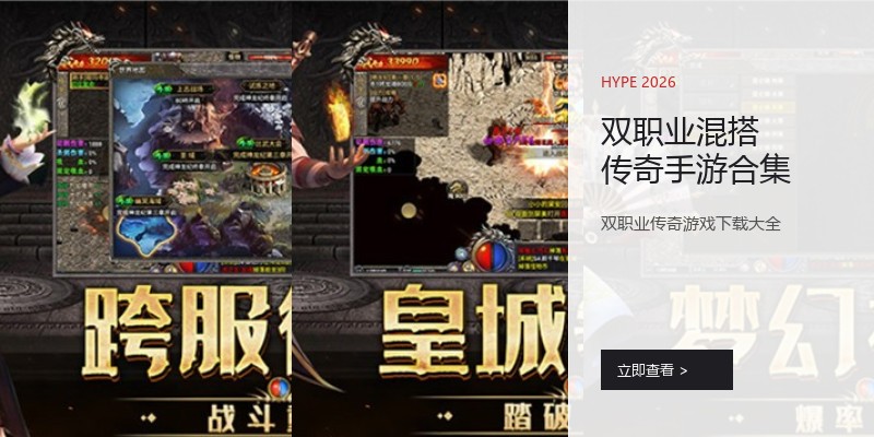 双职业混搭传奇手游合集