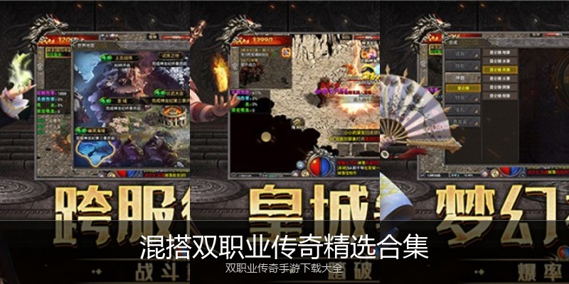混搭双职业传奇精选合集