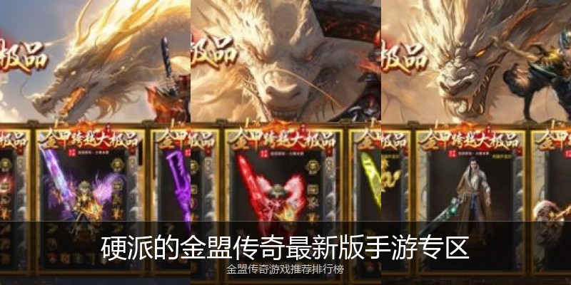 硬派的金盟传奇最新版手游专区