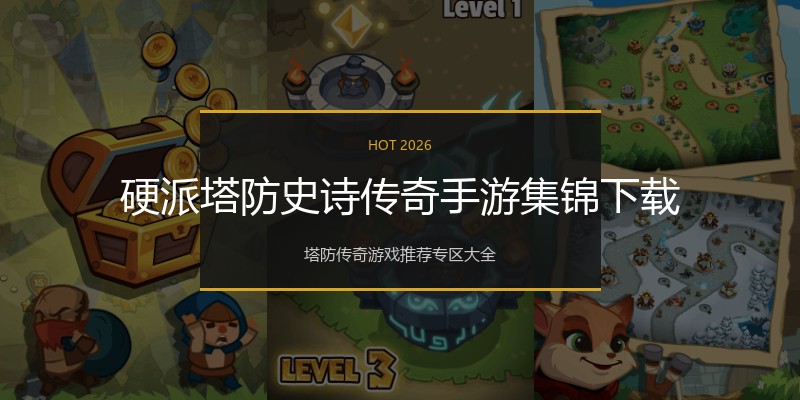 硬派塔防史诗传奇手游集锦下载