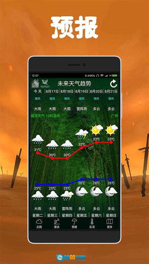 健茂天气网页版图2