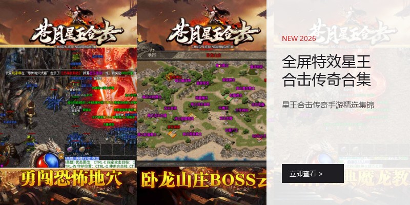 全屏特效星王合击传奇合集