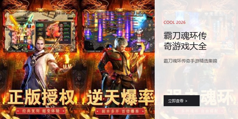 霸刀魂环传奇游戏大全
