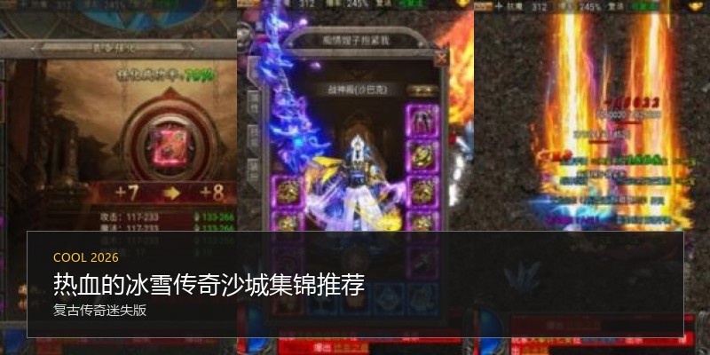 热血的冰雪传奇沙城集锦推荐