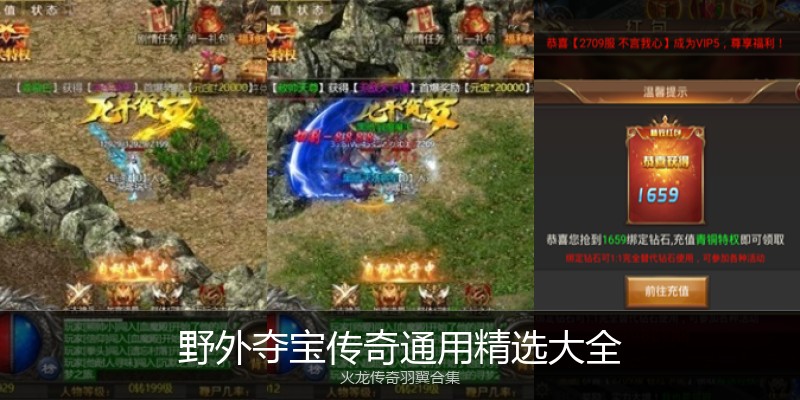 野外夺宝传奇通用精选大全