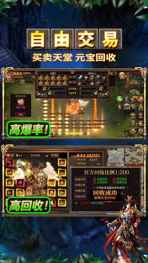 义战龙城纯净单职业图1