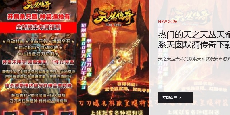热门的天之天丛天命沉默系天囱默漪传奇下载排行榜