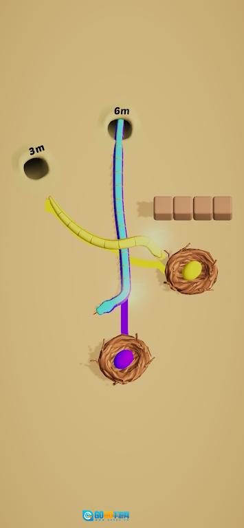 蛇蛇画线冲刺(SnakeRush)游戏官方版图1