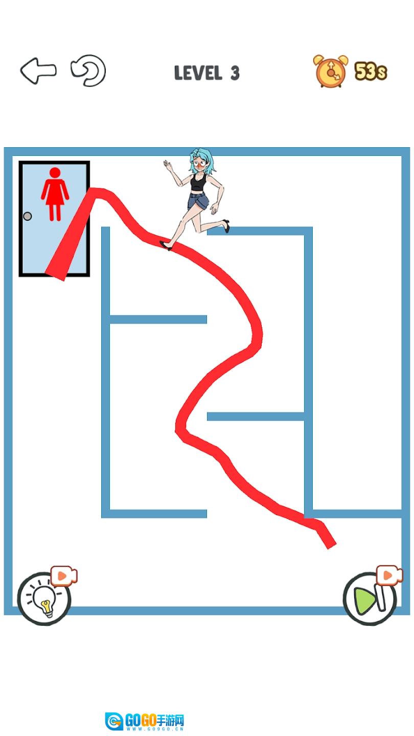 厕所迷宫冲向小便(ToiletMaze:RushtoPee)游戏最新版图3