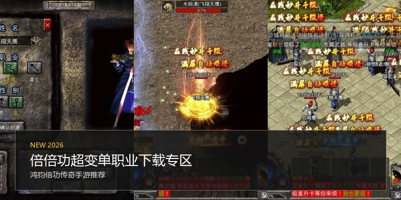 倍倍功超变单职业下载专区