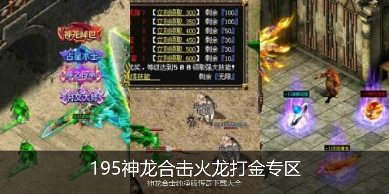 195神龙合击火龙打金专区