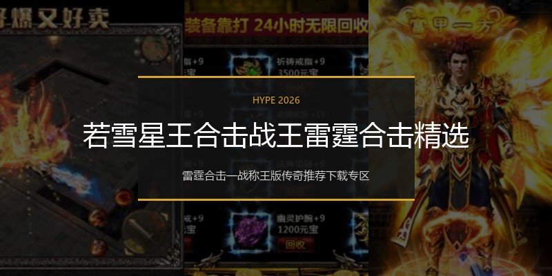 若雪星王合击战王雷霆合击精选