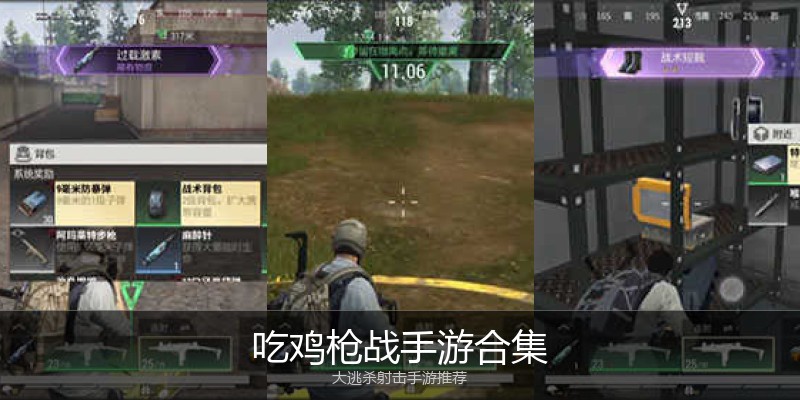 吃鸡枪战手游合集