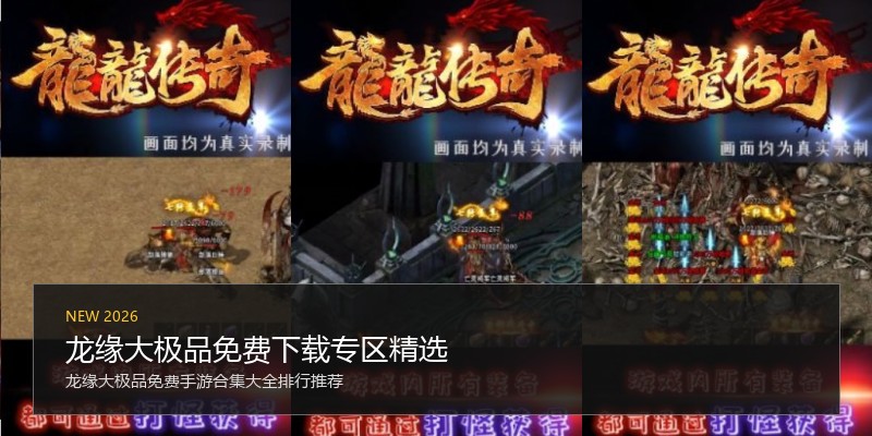 龙缘大极品免费下载专区精选