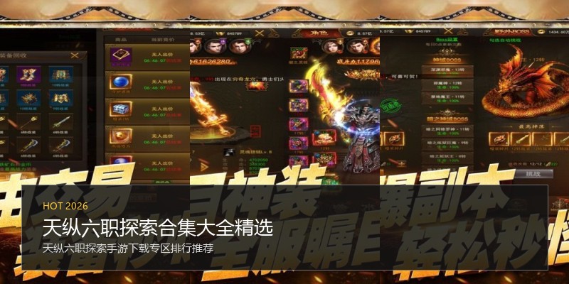 天纵六职探索合集大全精选
