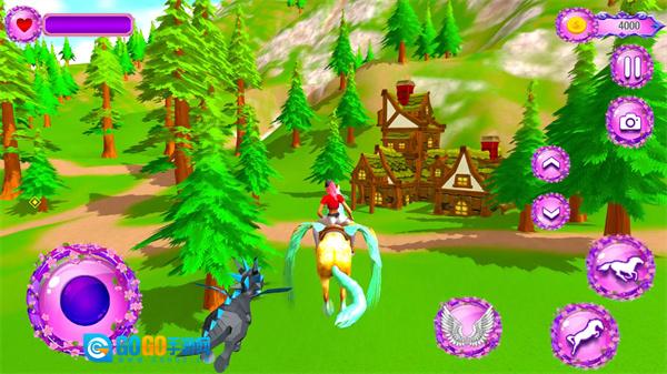 我的飞天独角小马(MyFlyingUnicornHorseGame)游戏官方最新版图3