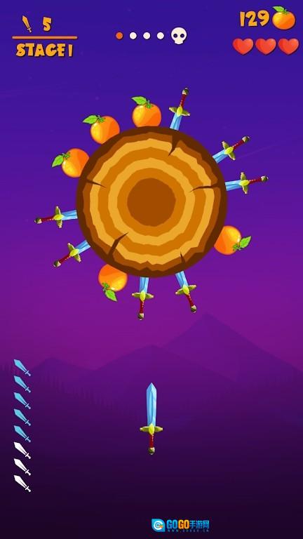 刀射手命中挑战(KnifeShooter)游戏完整版图3