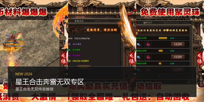 星王合击奔雷无双专区