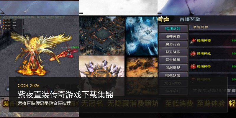 紫夜直装传奇游戏下载集锦