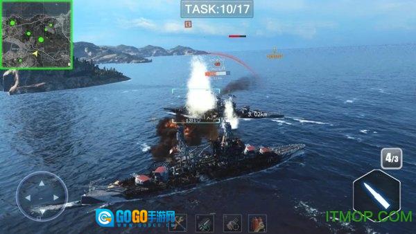 战舰猎杀巅峰海战世界通用版图1