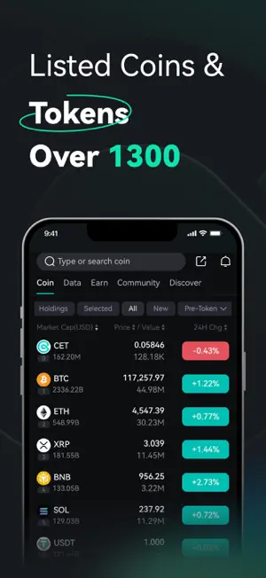 CoinEx交易所app图1