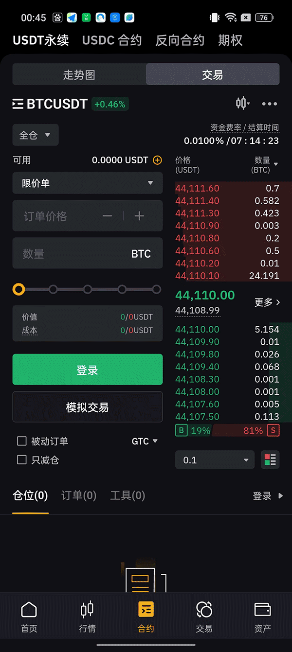 薄饼交易所官方版图3