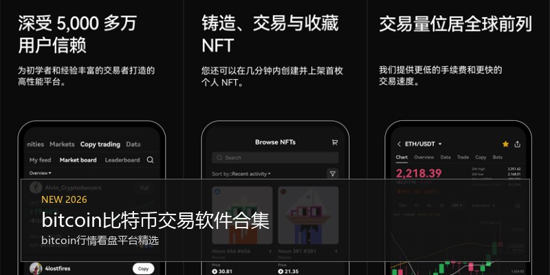 bitcoin比特币交易软件合集