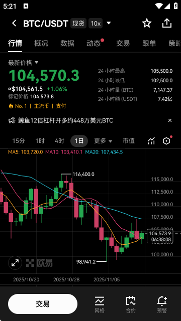 OKX殴意交易所图4