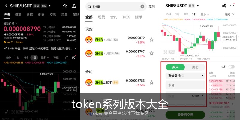 token系列版本大全