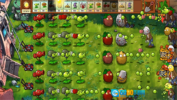 蓝飘飘植物大战僵尸融合版图2