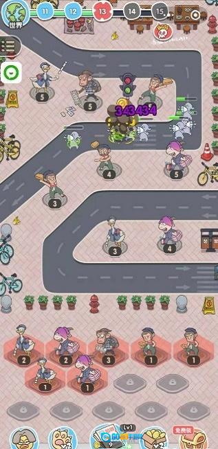 加油打工鸭红包版图1